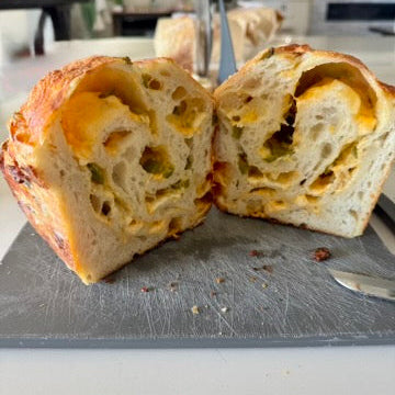 Jalapeño Cheddar Sourdough